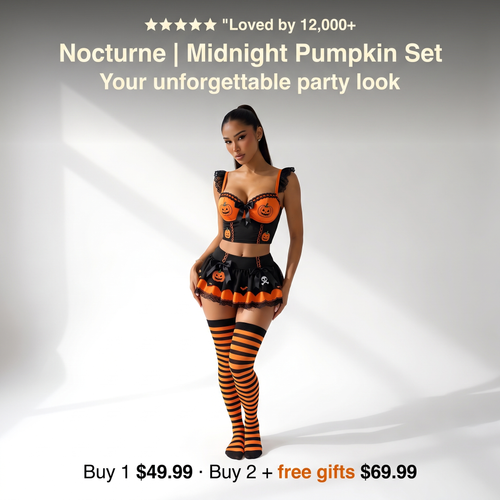 Midnight Pumpkin Set